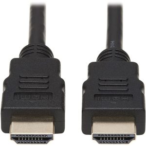 Eaton High-Speed HDMI Cable, Digital Video with Audio, UHD 4K (M/M), Black, 6 ft. (1.83 m)