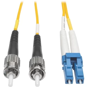Eaton Duplex Singlemode 9/125 Fiber Patch Cable (LC/ST), 15M (50 ft.)