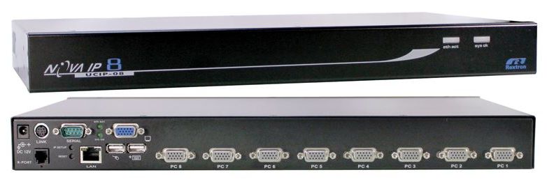 16P PS/2 USB VGA 19'' LCD KVM Switch W/(USA KB/SPKB)/W/(US/EU) CORD ATEN