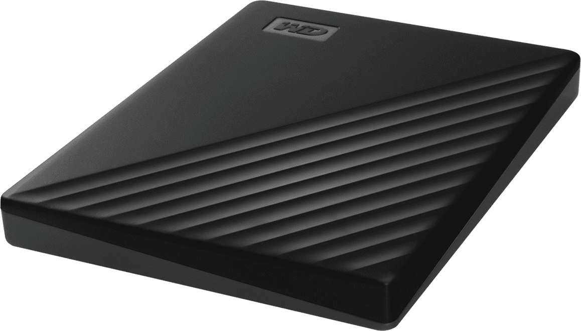WD My Passport 1TB Black USB-A Portable HDD