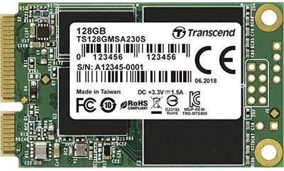 TRANSCEND 128GB MSA230S MSATA SSD - 3D NAND