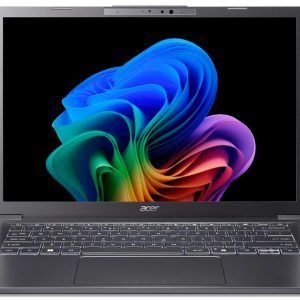 Acer Aspire - A14-52M- Black - NT OLED - 14"1920 x 1200 WUXGA CineCrystal (Glare) - Copilot+ PC Intel®Core™ Ultra 7 258V- GPU: Arc™ Graphics 140V- RAM: 32GB LPDDR5X- RAM slots: 2