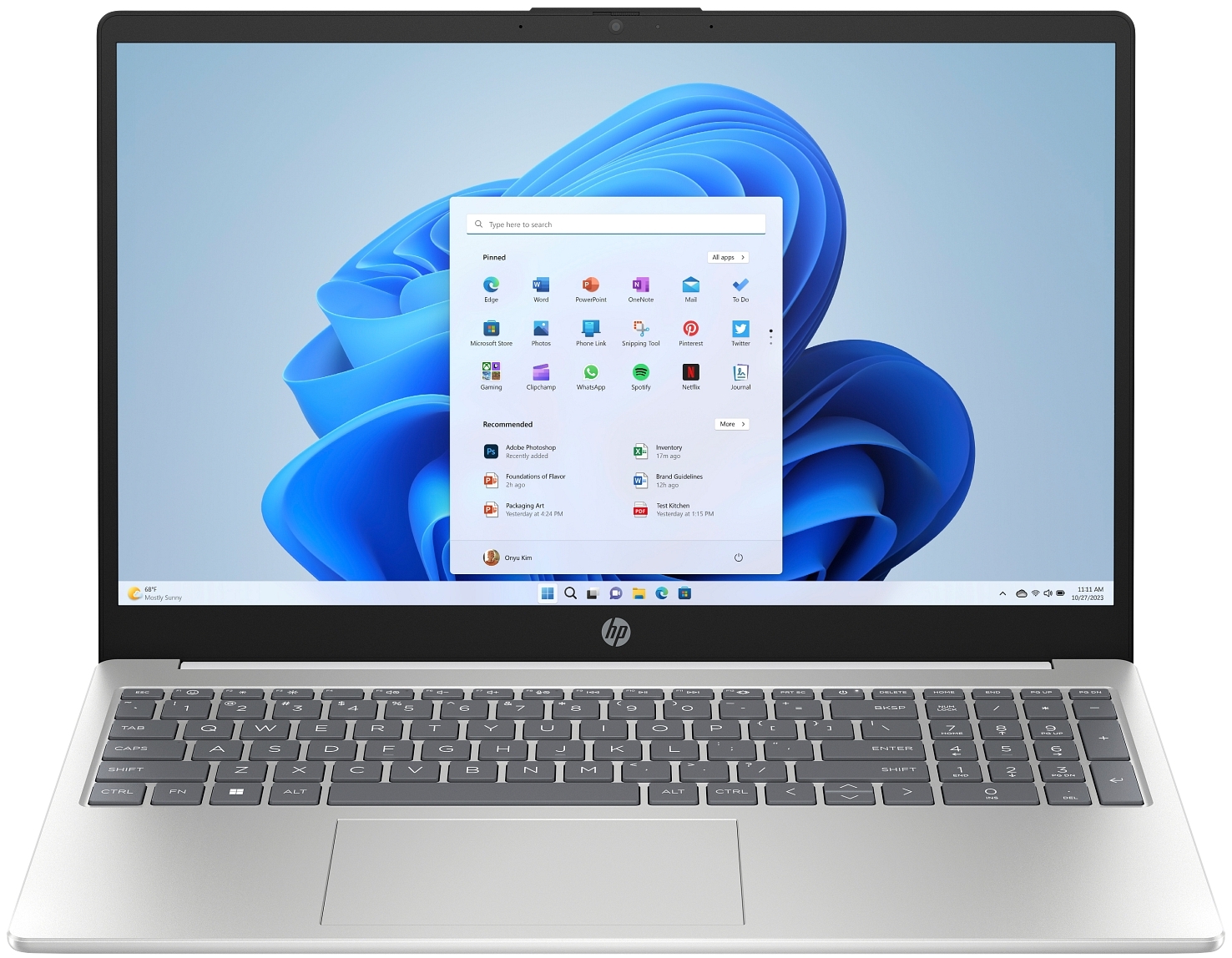 HP 15s 15.6″ FHD — Ryzen 5 7520U — 16GB — 512GB — Windows 11 Home