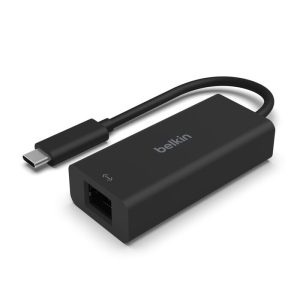 Belkin - USB-C to 2.5Gb Ethernet Adapter - Black