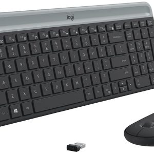 Logitech Wireless Keyboard and Mouse Combo MK470 (GRAPHITE) 2-Year Limited Hardware warranty