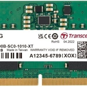 TRANSCEND JET MEMORY 8GB DDR5-4800 SO-DIMM 2RX8 CL40 (1Gx16)x4