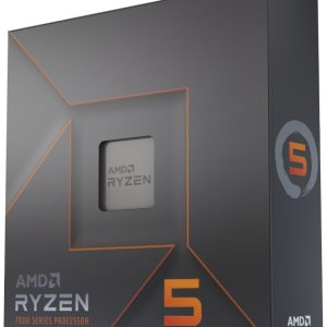 AMD Ryzen 5 7600x 5nm SKT AM5 CPU; 6 Core/12 Thread Base Clock 4.7GHz; Max Boost Clock 5.3GHz 38 MB ;Radeon Graphics; No Fan