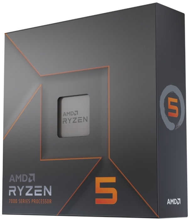AMD Ryzen 5 7600x 5nm SKT AM5 CPU; 6 Core/12 Thread Base Clock 4.7GHz; Max Boost Clock 5.3GHz 38 MB ;Radeon Graphics; No Fan