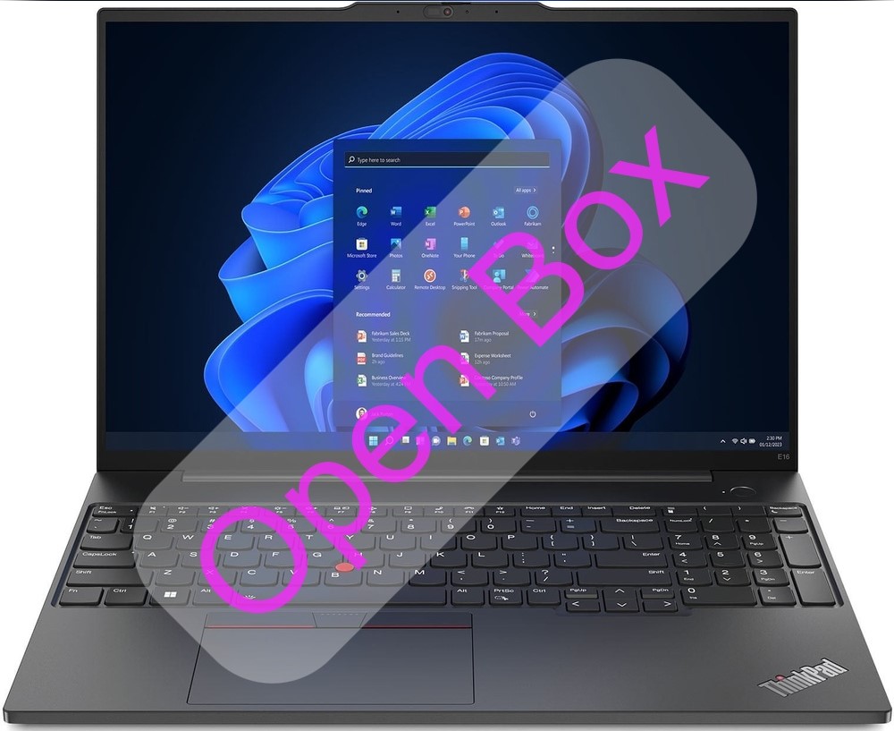 CPO LENOVO NBTP E16 G1 I5 16IN WUXGA 8GB 512GB WIN11P 3YR ONSITE CPO - REFURBISHED/REPAIRED