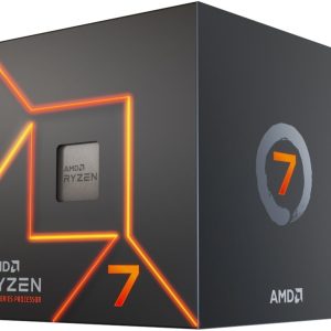 AMD Ryzen 7 7700 5nm SKT AM5 CPU; 8 Core/16 Thread Base Clock 3.8GHz; 32MB Cache; Radeon Graphics; Wraith Prism Cooler