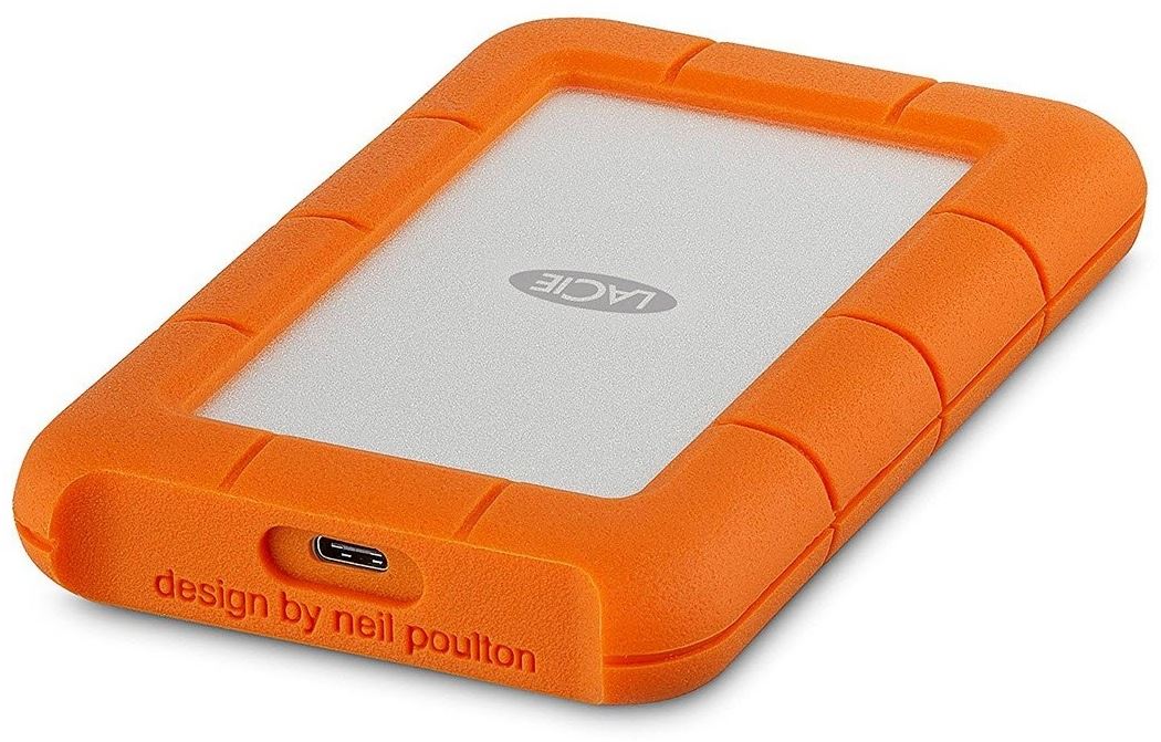 LaCie Rugged 1TB USB-C Portable HDD