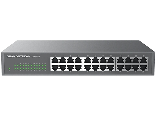 Grandstream Enterprise 24 port Unmanaged GbE Switch | GWN7703