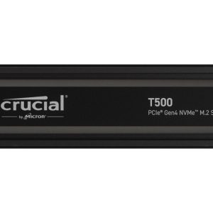 Crucial T500 1TB M.2 NVMe Gen4 with Heatsink NAND SSD