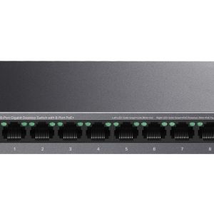 TP-Link 8 Port Gigabit Unmanaged Desktop POE Switch