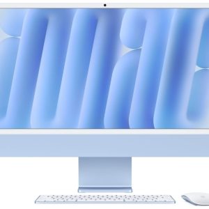 24-Inch IMAC With Retina 4.5K Display: Apple M4 Chip With 10‑Core Cpu And 10‑Core Gpu, 16Gb, 512Gb SSD - Blue