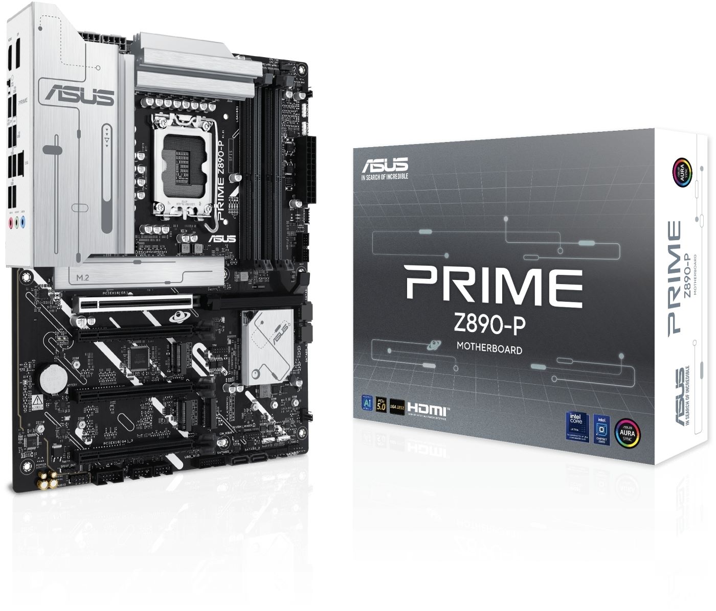 ASUS Motherboard/ATX/LGA1851/DDR5/4xDIMM/Max.256GB/1xDP/1xHDMI/1xType-C/1xPCIe5x16(x16)/1xPCIe4x16(x1)/2xPCIe4x16(x4)/4xM.2/4xSA