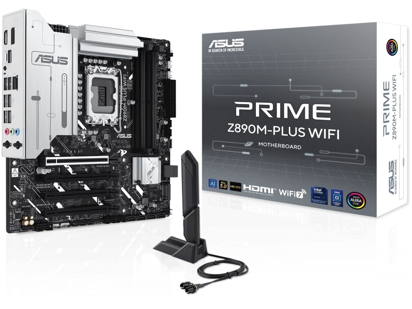 ASUS Motherboard/mATX/LGA1851/4xDIMM;Max.192GB;DDR5/1xDP/1xHDMI/1xType-C/1xPCIe5x16/1xPCIe4x16(x4)/2xPCIe4x1(x1)/3xM.2/6xSATA 6G