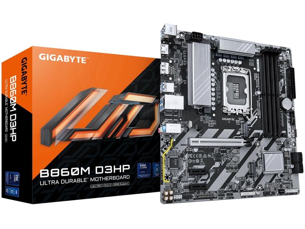 Gigabyte B860M D3HP — B860 Express — LGA1851 Micro-ATX Motherboard
