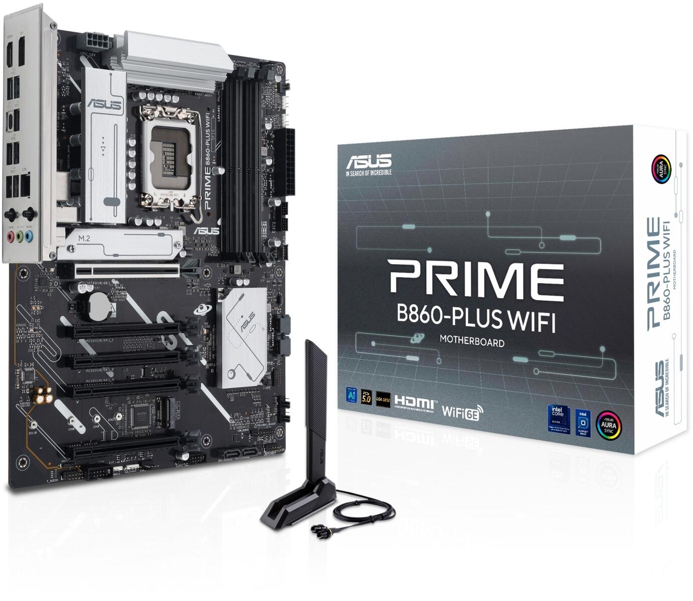 ASUS Motherboard/ATX/LGA1851/DDR5/4xDIMM/Max.256GB/1xDP/1xHDMI/1xType-C/1xPCIe5x16(x16)/1xPCIe4x16/3xPCIe4x16/2xM.2/4xSATA/RAID.