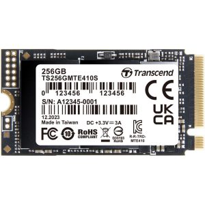 Transcend 1TB MTE410S PCI-E GEN 4x4 M.2 2242 SSD 3D NAND - 5000 MB/s Read 3500 MB/s Write - 600 TBW