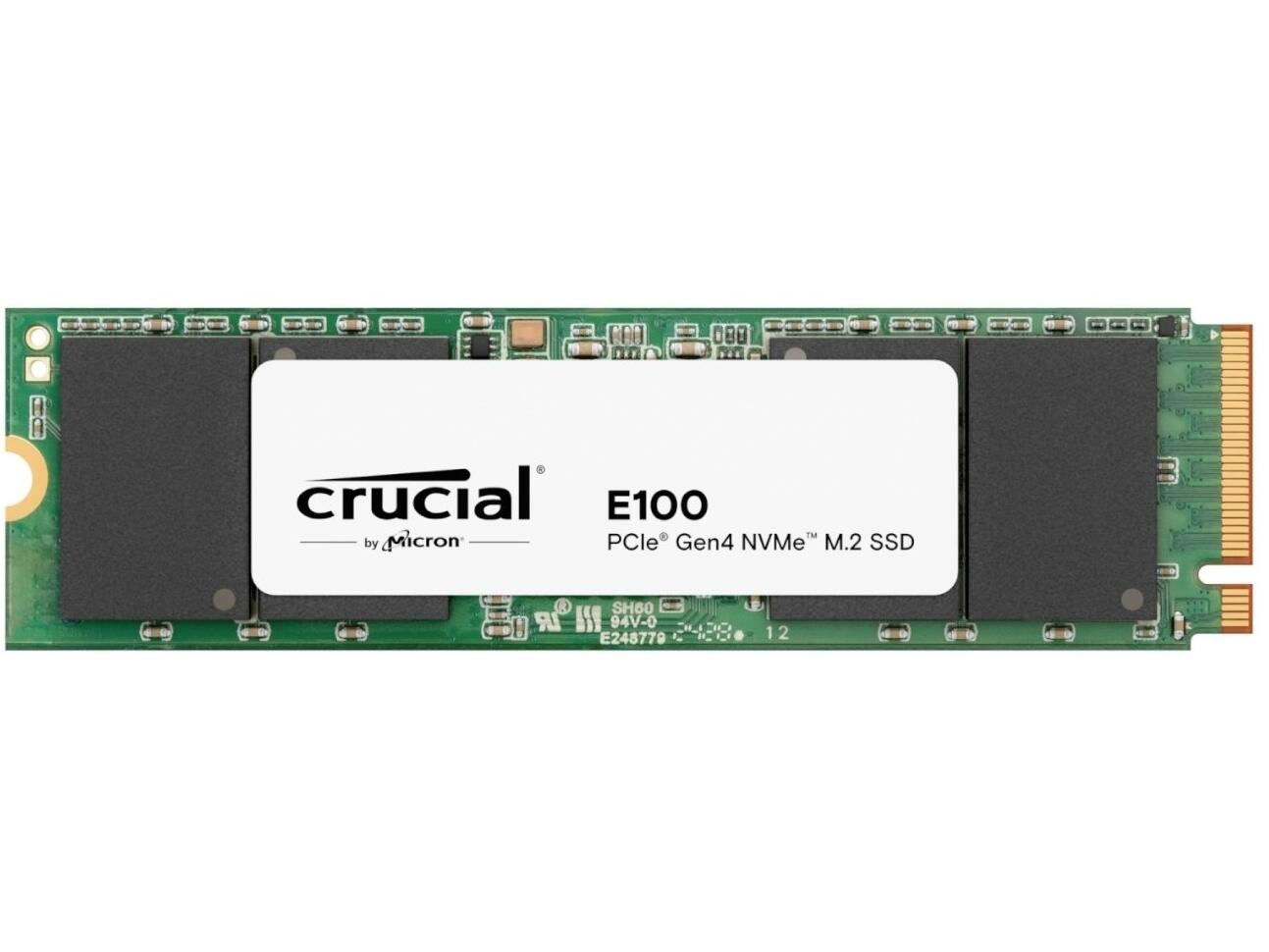 Crucial E100 1TB PCIe Gen4 2280 NVMe M.2 SSD