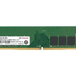 TRANSCEND 8GB DDR4 3200 DESKTOP U-DIMM 1Rx8 1Gx8 CL22 1.2V