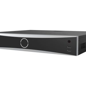 16CH Hikvision AcuSense NVR, 256Mbps, 4 SATA Interfaces,2 HDMI ouputs, 16 PoE Interfaces
