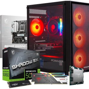 PCBuilder RECON Gaming PC — Ryzen 5 8400F — Windows 11