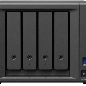 12-Bay Plus series Desktop NAS; expandable up to 24 bays with expansion unit; AMD Ryzen V1500B; 4GB RAM