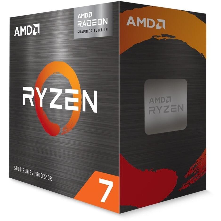 AMD Ryzen 7 5700 8-Core; 16 Threads; 4.6GHz; 65W TDP; Socket AM4 Desktop CPU; AMD Wraith Stealth Cooler Included; no graphics
