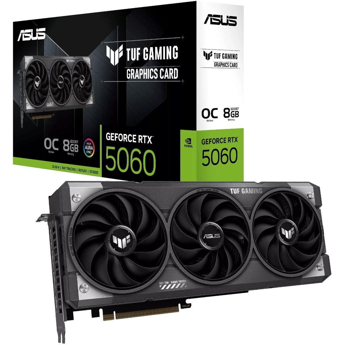 GIGABYTE nVidia GeForce RTX 5060Ti WINDFORCE MAX 8GB - 8GB GDDR7; 128-Bit Memory Bus; 1x HDMI; 3x DisplayPort