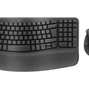 Logitech Wave Keys & Lift Vertical Mouse 920-013635