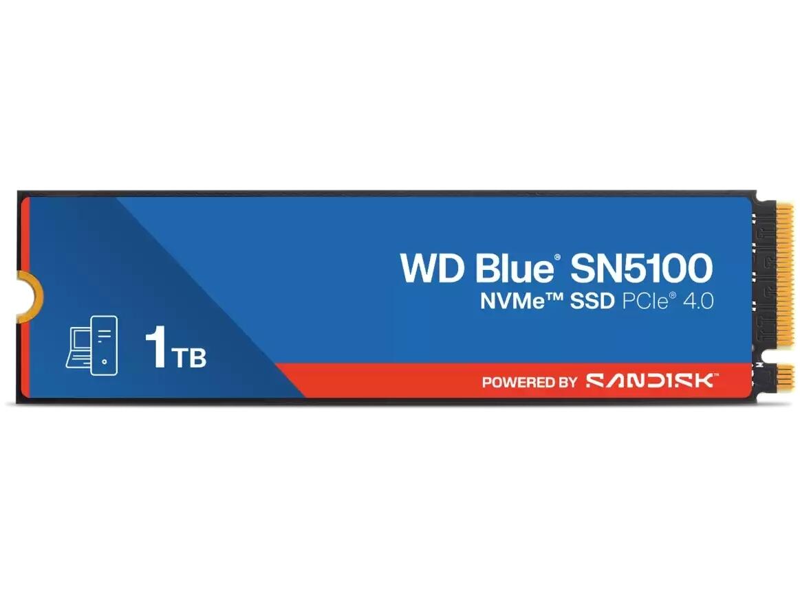 WD Blue SN5100 1TB NVMe SSD