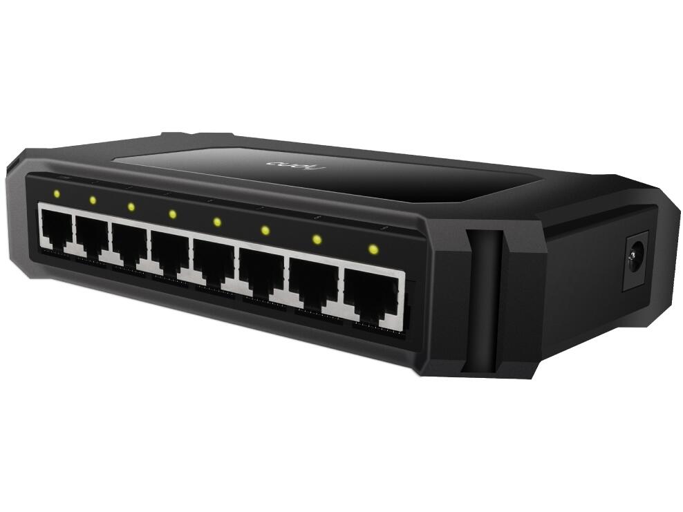 Desktop/Wall-mountable, 8-port 10/100Mbps, Plug and Play, 5v PSU included