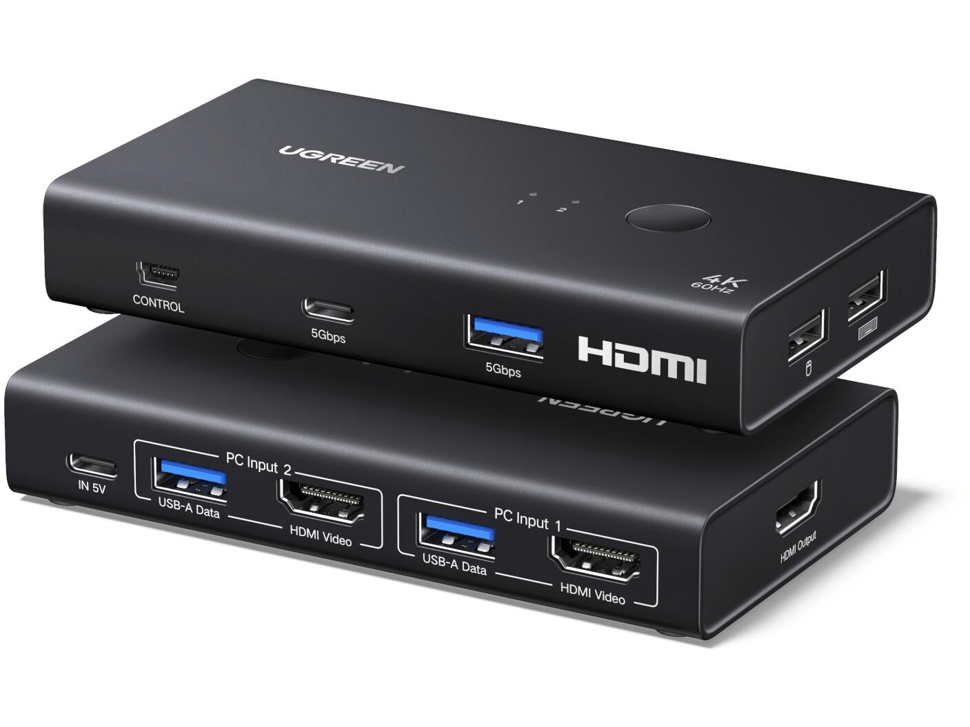 ATEN 4-port USB HDMI KVMP Switch/W/(US/EU/OUT) ADP. ATEN