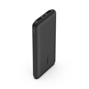 Belkin - BoostCharge 10 000 Mah Power Bank with USB-C 15Watt - Dual USB-A - 15cm USB-A to C Cable - Black - 2 year Warranty