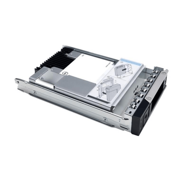 Dell 1.92TB SSD up to SAS 24Gbps ISE Read Intensive 512e 2.5in with 3.5in HYB CARR 1WPD CK