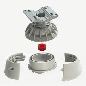 NanoBracket for RouterBOARD SEXTANT G-5HnD and 5HnD with 3-Axis positioning system