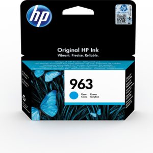 HP # 963 CYAN ORIGINAL INK CARTRIDGE