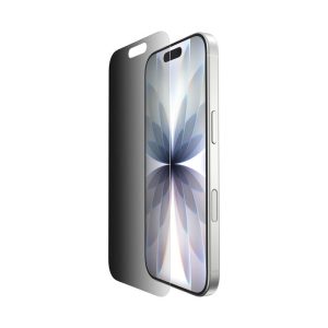 Belkin - ScreenForce InvisiGlass Privacy Treated Screen Protector for Apple iPhone 17 - Dark Privacy (Easy Align Tray for Bubble Free Application Included)