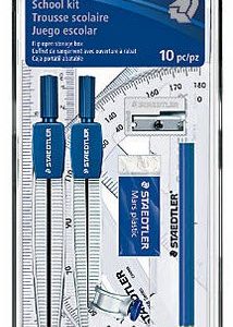 Staedtler Math Set 10pcs Metal Container