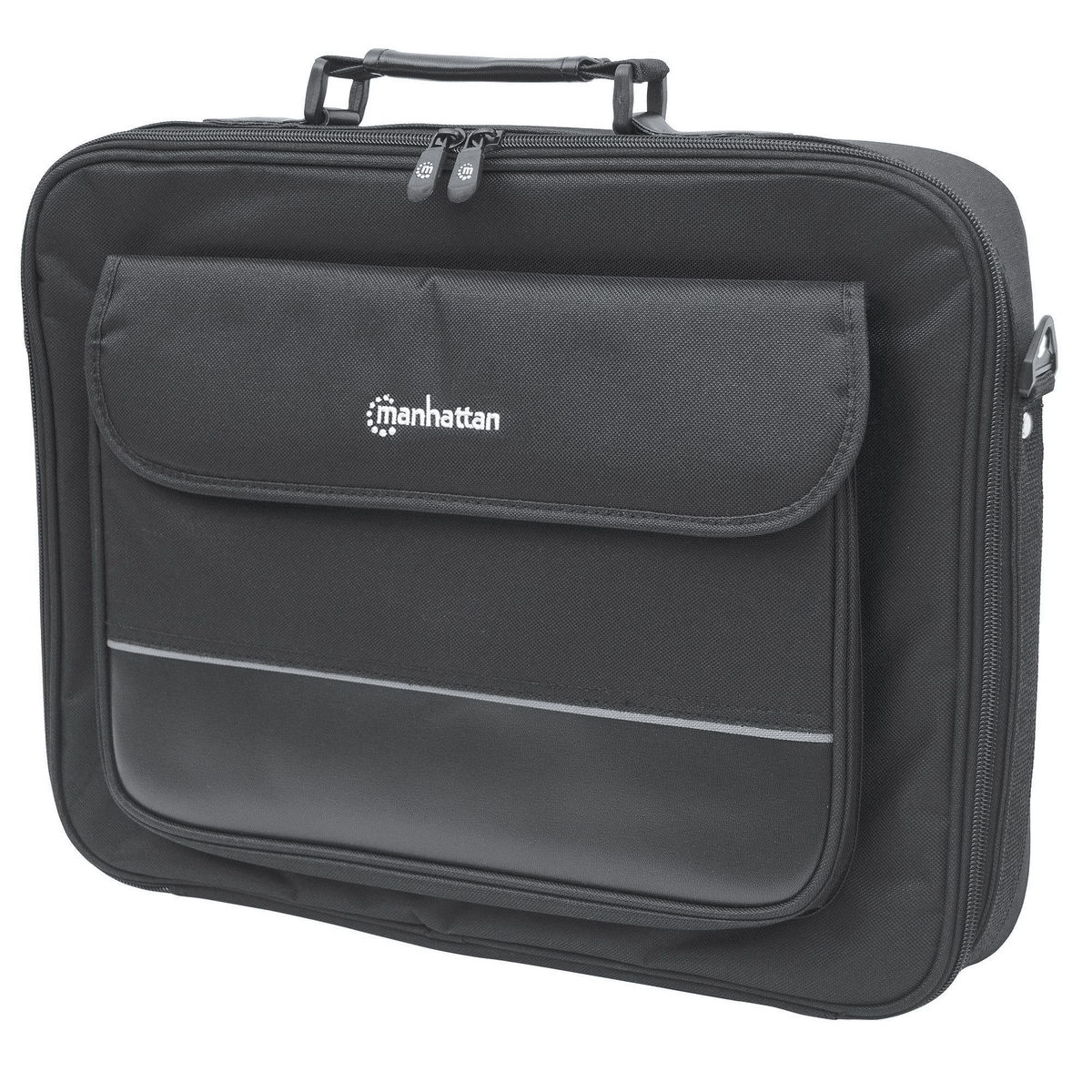 Manhattan Empire Notebook Computer Briefcase - Top Load, Fits Most Widescreens Up To 17", Retail Box, Limited Lifetime warranty