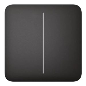 AJAX Security - Black SoloButton 2-GANG | AJAX-SB-2-GANG-B