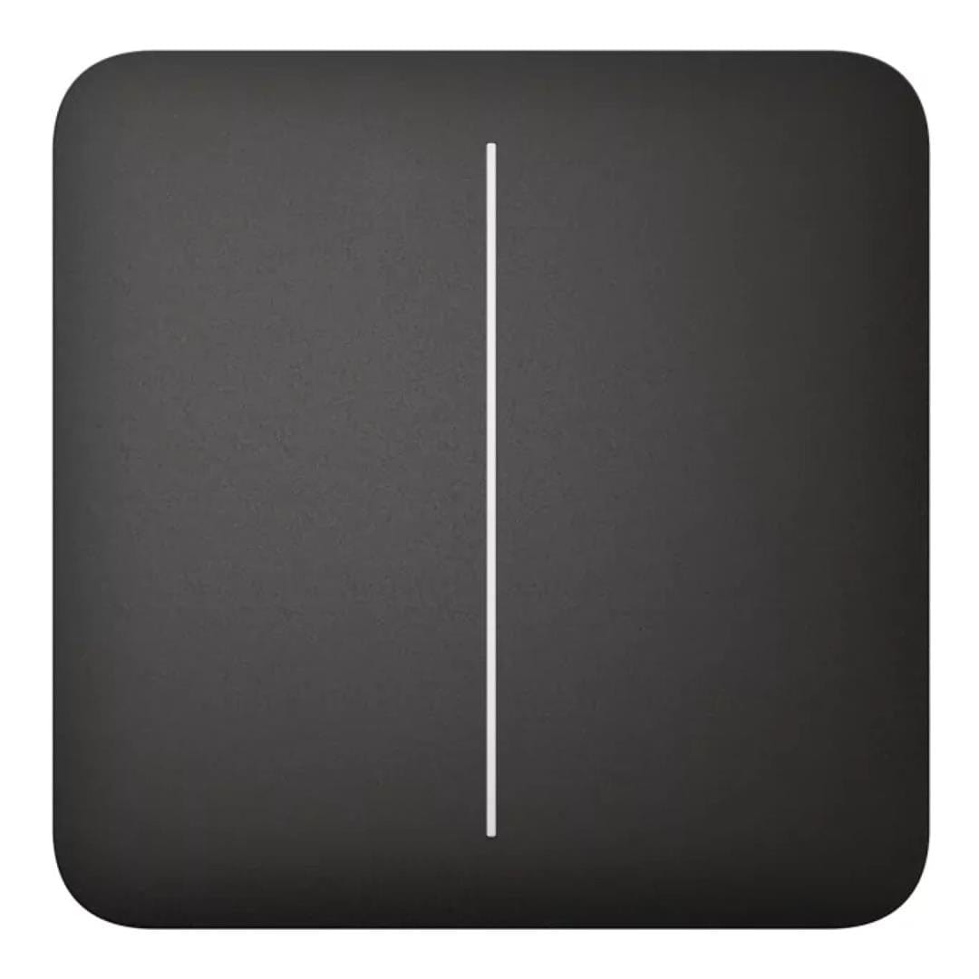AJAX Security - Black SoloButton 2-GANG | AJAX-SB-2-GANG-B