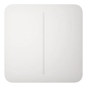 AJAX Security - White SoloButton 2-GANG | AJAX-SB-2-GANG-W