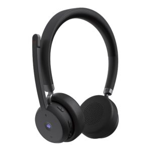 LENOVO Wireless VoIP Headset (Teams) | BT 5.3 with Dual Connection|Up To 60 Hours of Playback | 2yr Carry In