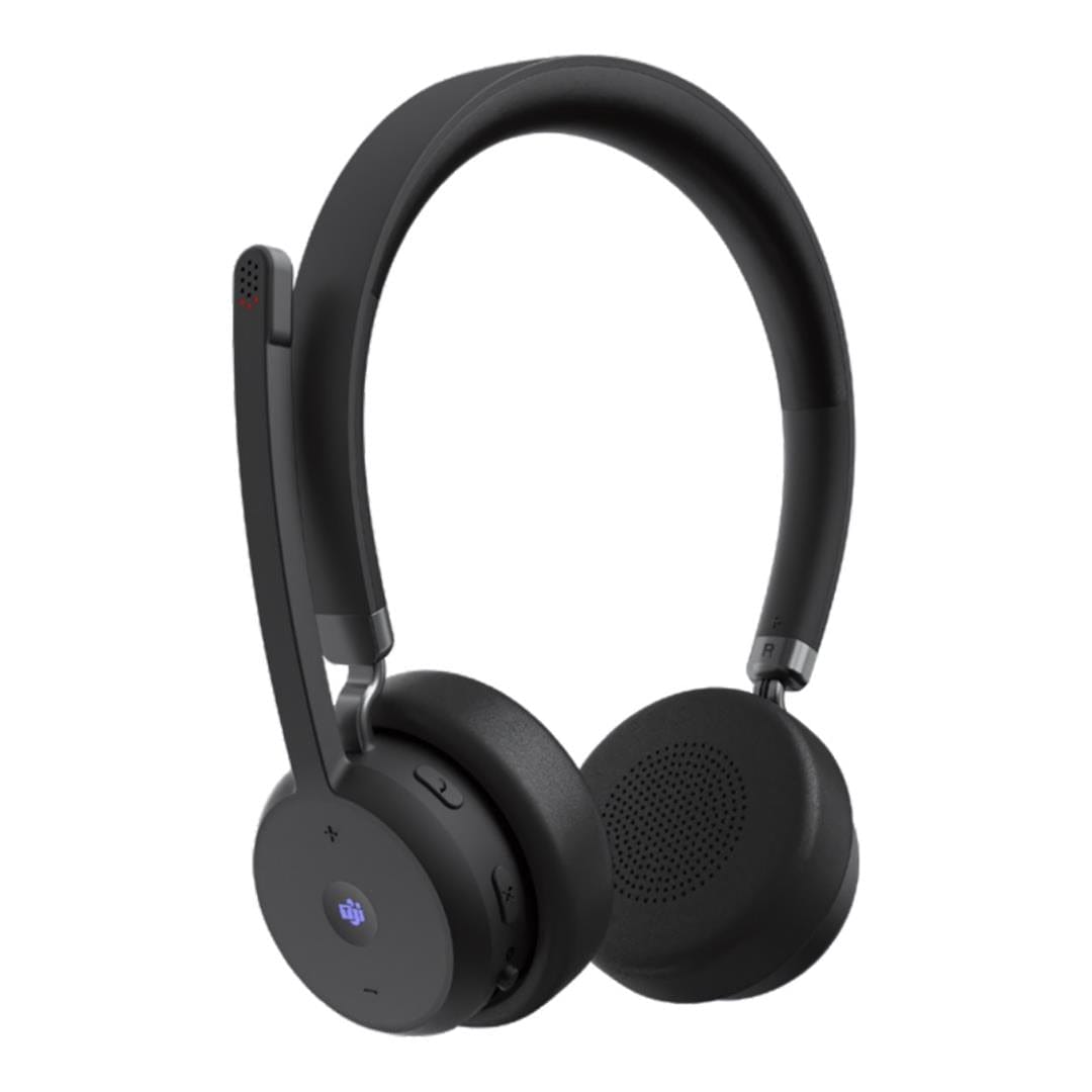LENOVO Wireless VoIP Headset (Teams) | BT 5.3 with Dual Connection|Up To 60 Hours of Playback | 2yr Carry In