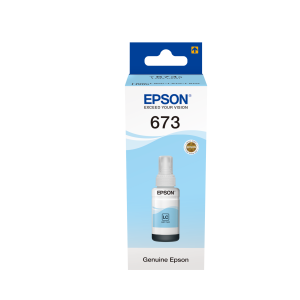 Epson T6735 Light Cyan ink bottle 70ml