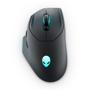 Dell Alienware Wireless Gaming Mouse - AW620M (Dark Side of the Moon)