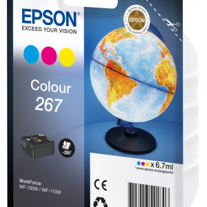 Epson 267 Globe Single Colour Ink - WF-100W